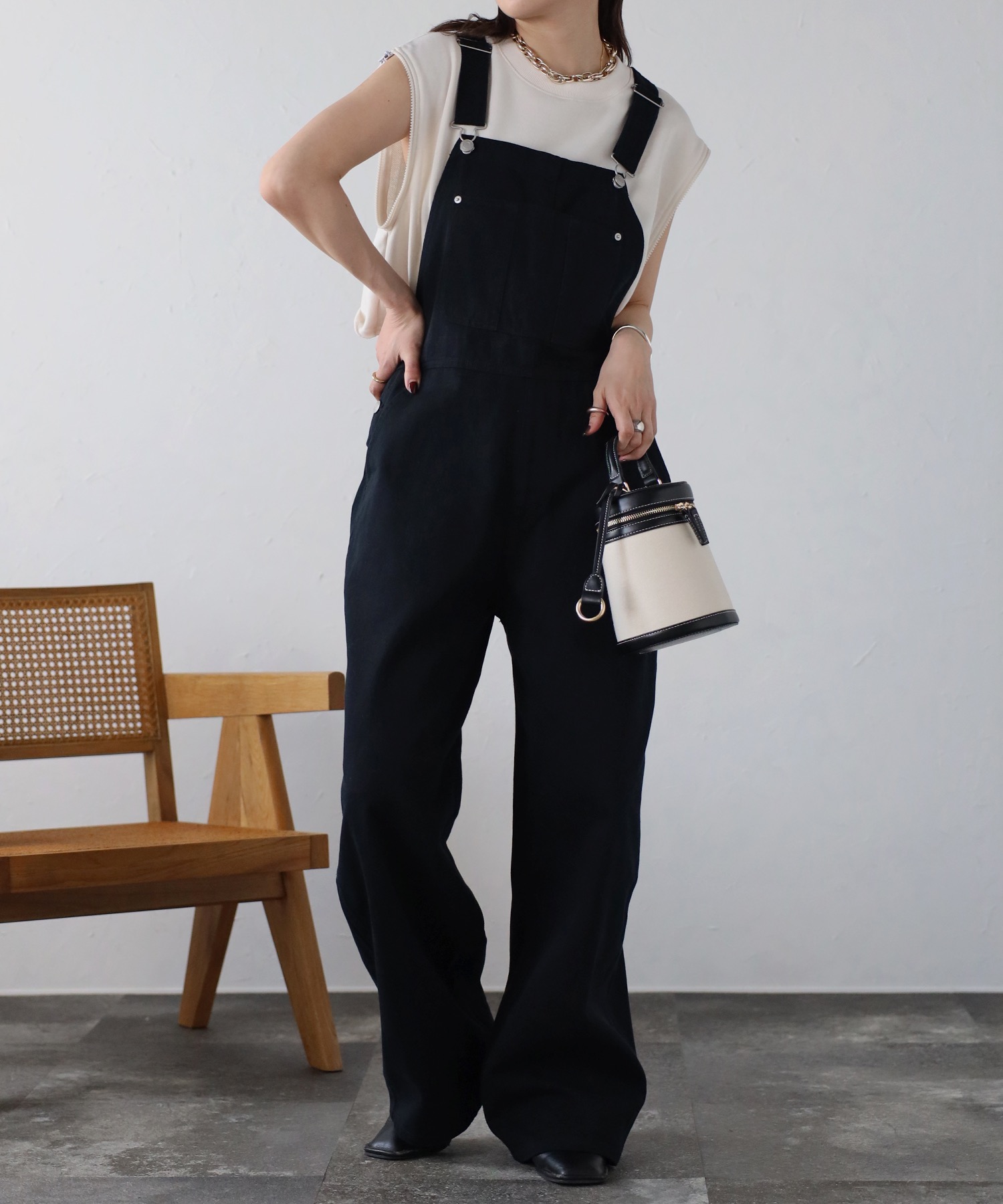 model:162cm  着用サイズ:FREE