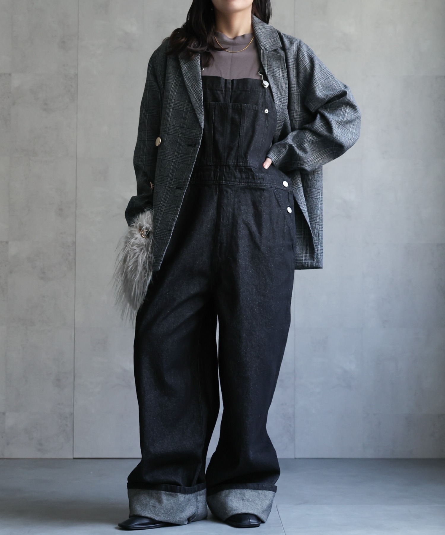 model:156cm  着用サイズ:FREE