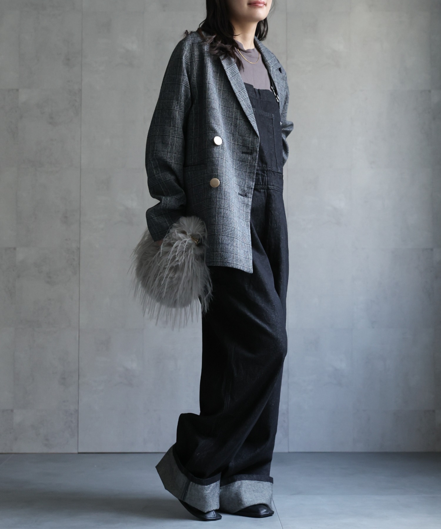 model:156cm  着用サイズ:FREE