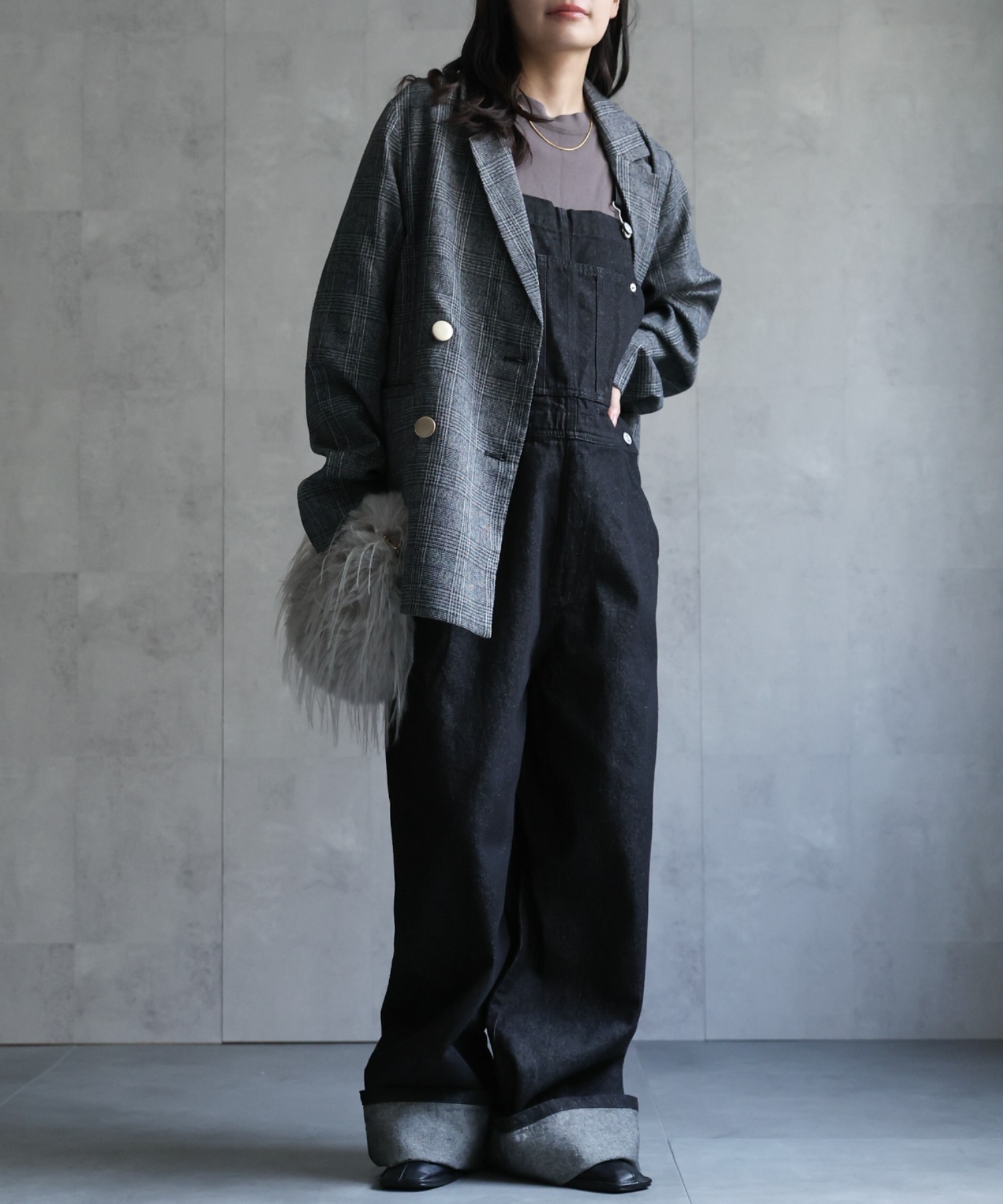 model:156cm  着用サイズ:FREE