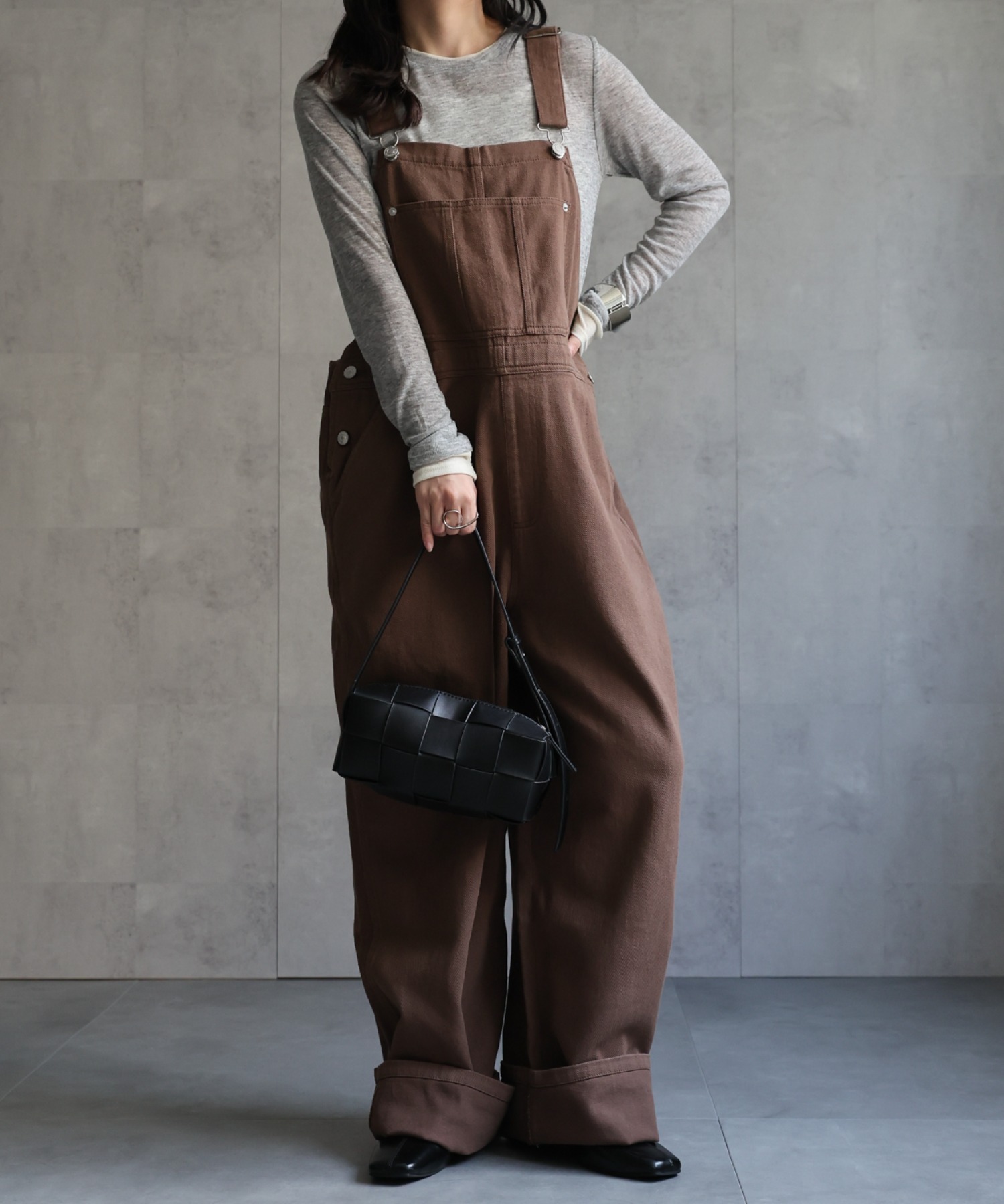 model:156cm  着用サイズ:FREE