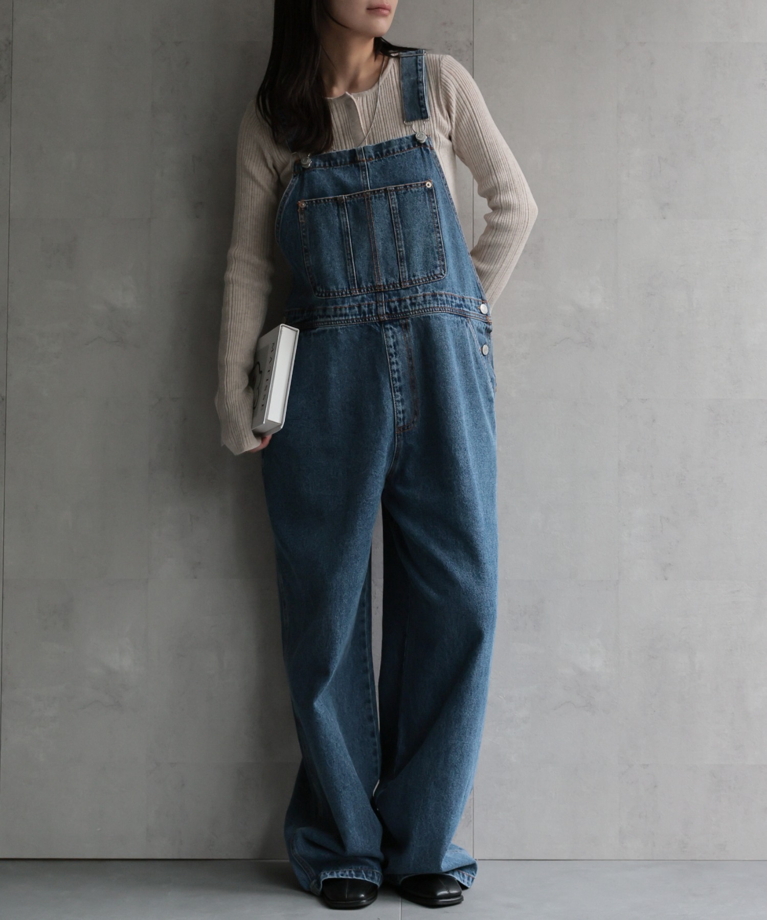 model：156cm 着用サイズ：FREE