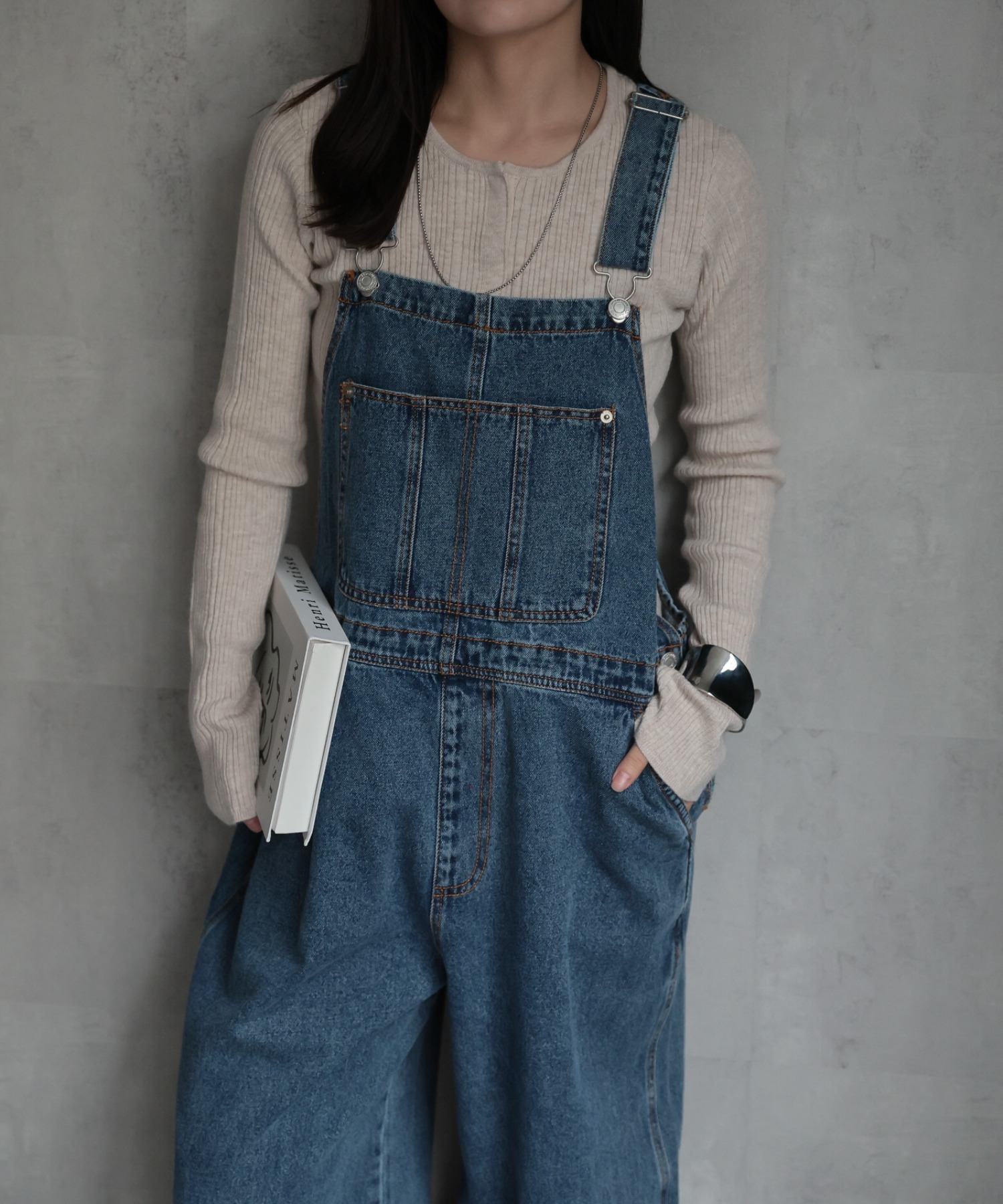 model：156cm 着用サイズ：FREE