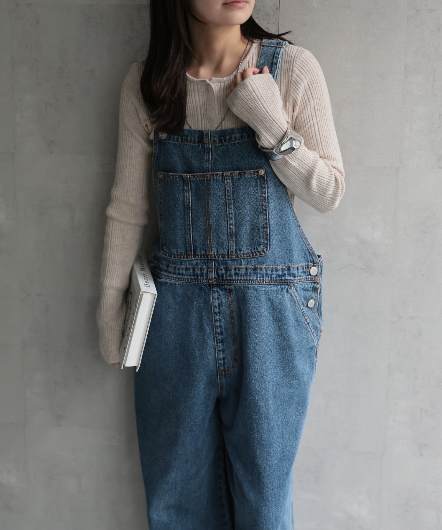 model：156cm 着用サイズ：FREE