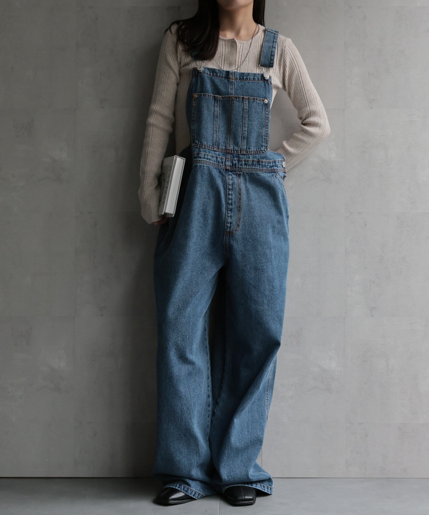 model：156cm 着用サイズ：FREE
