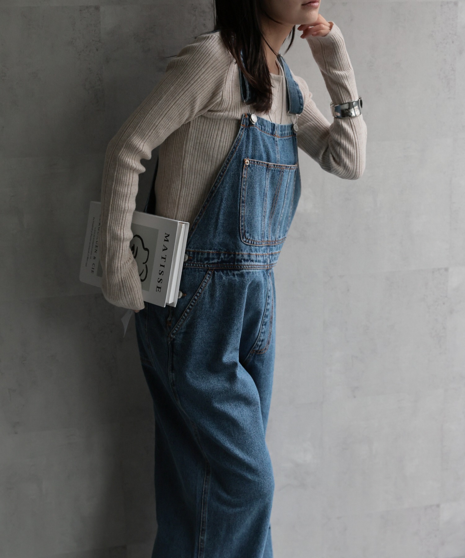 model：156cm 着用サイズ：FREE