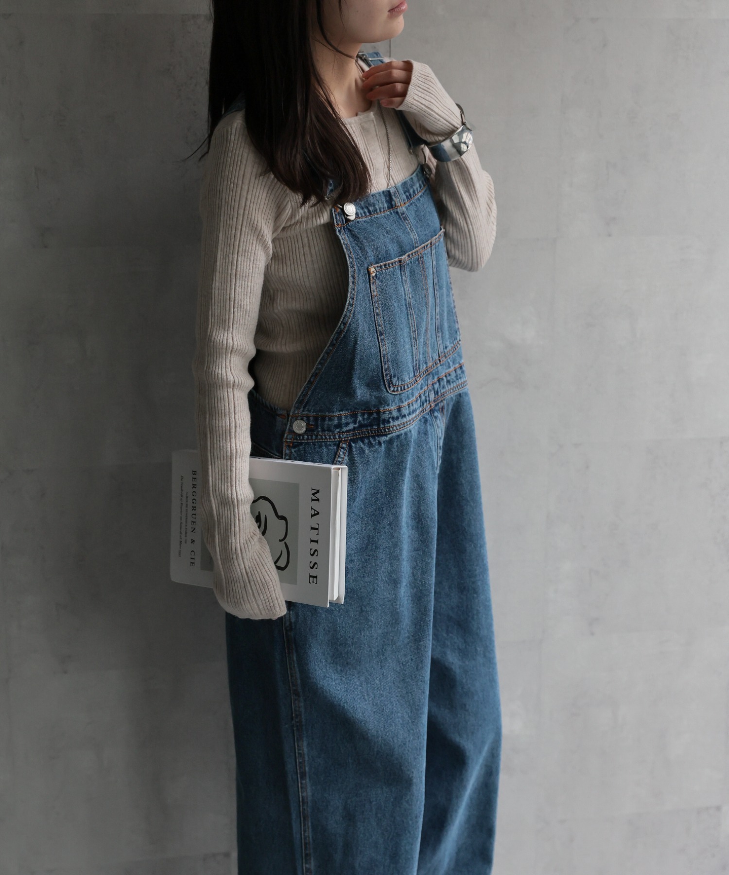 model：156cm 着用サイズ：FREE