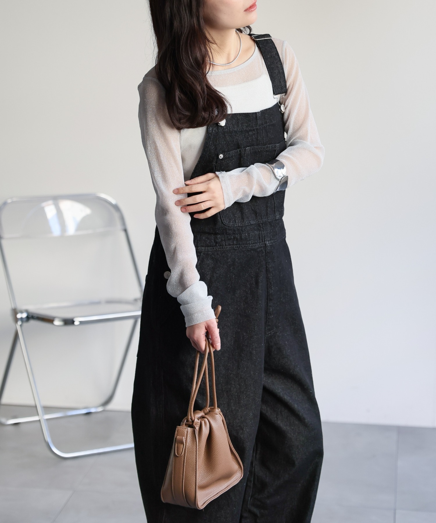 model：156cm 着用サイズ：FREE