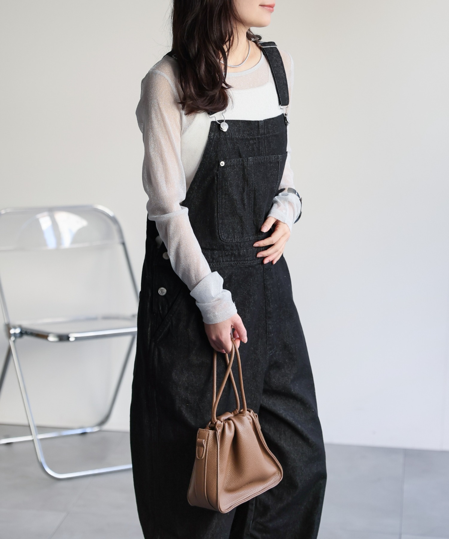 model：156cm 着用サイズ：FREE