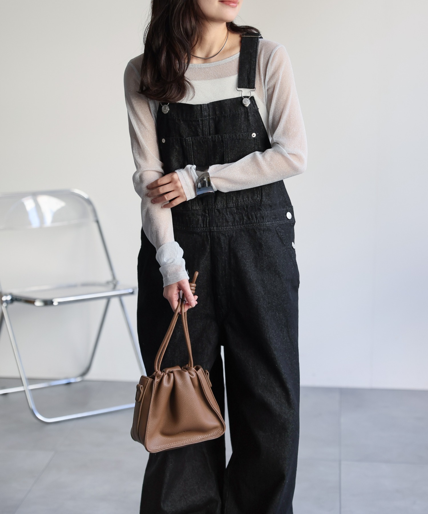 model：156cm 着用サイズ：FREE
