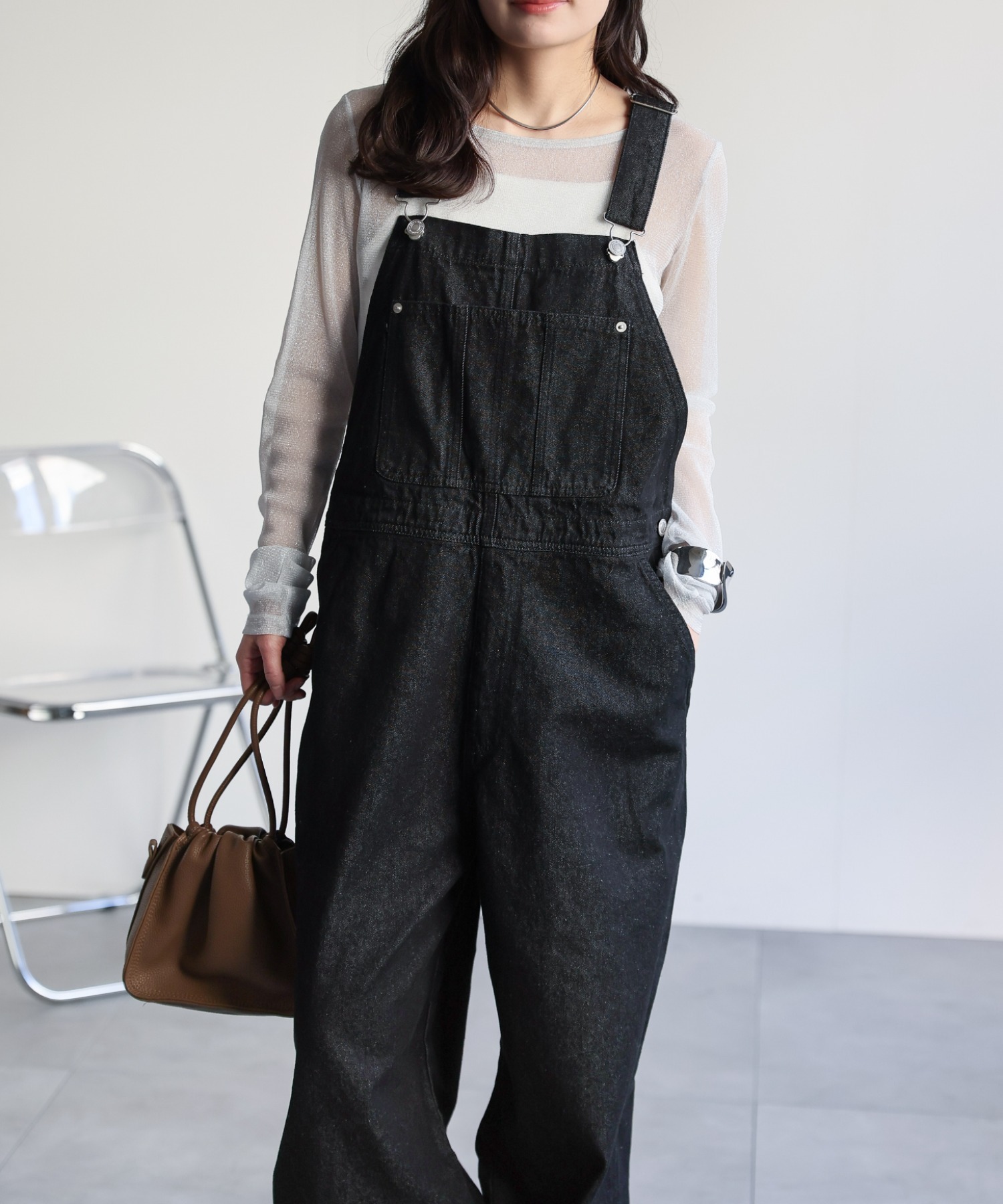 model：156cm 着用サイズ：FREE