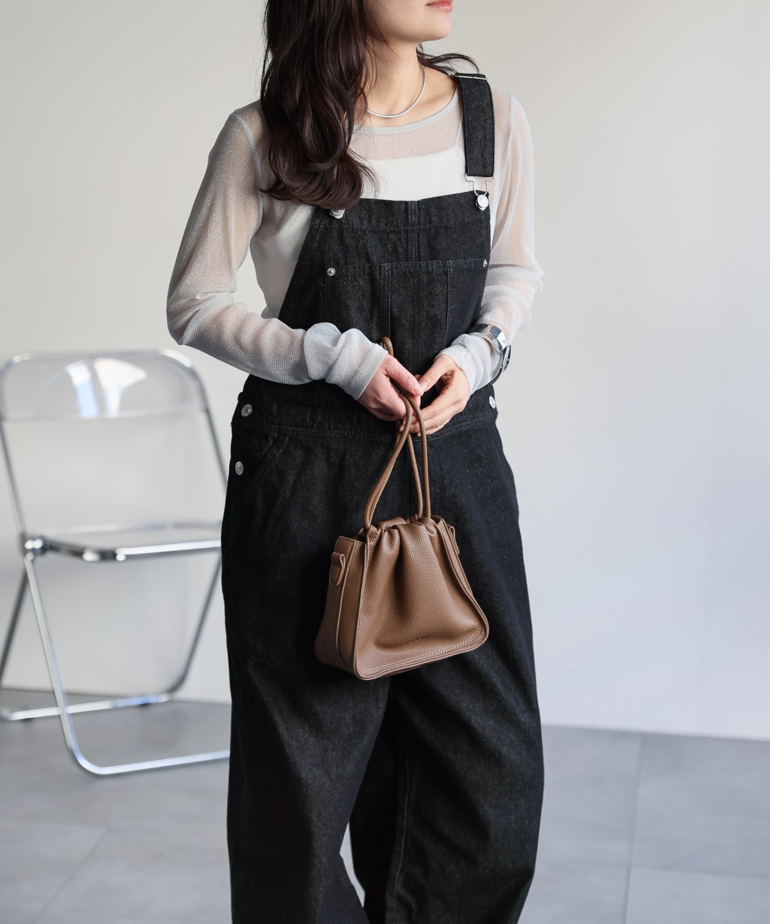 model：156cm 着用サイズ：FREE