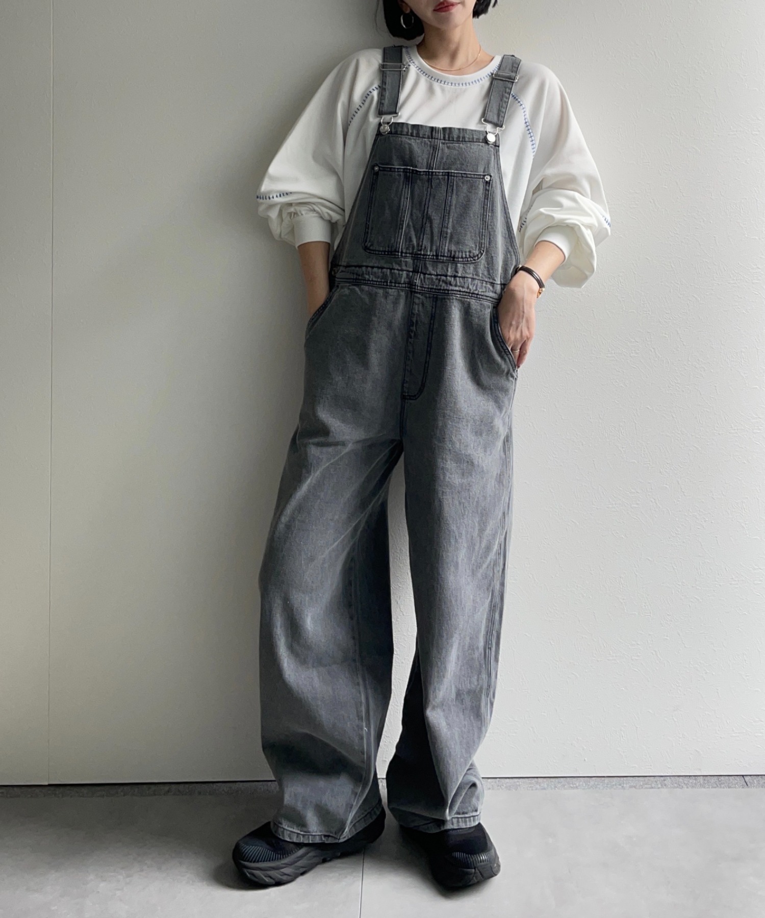 model : 162cm 着用サイズ : FREE