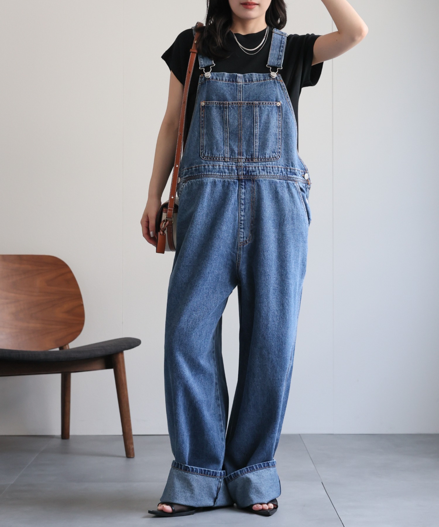 model：156cm 着用サイズ：FREE