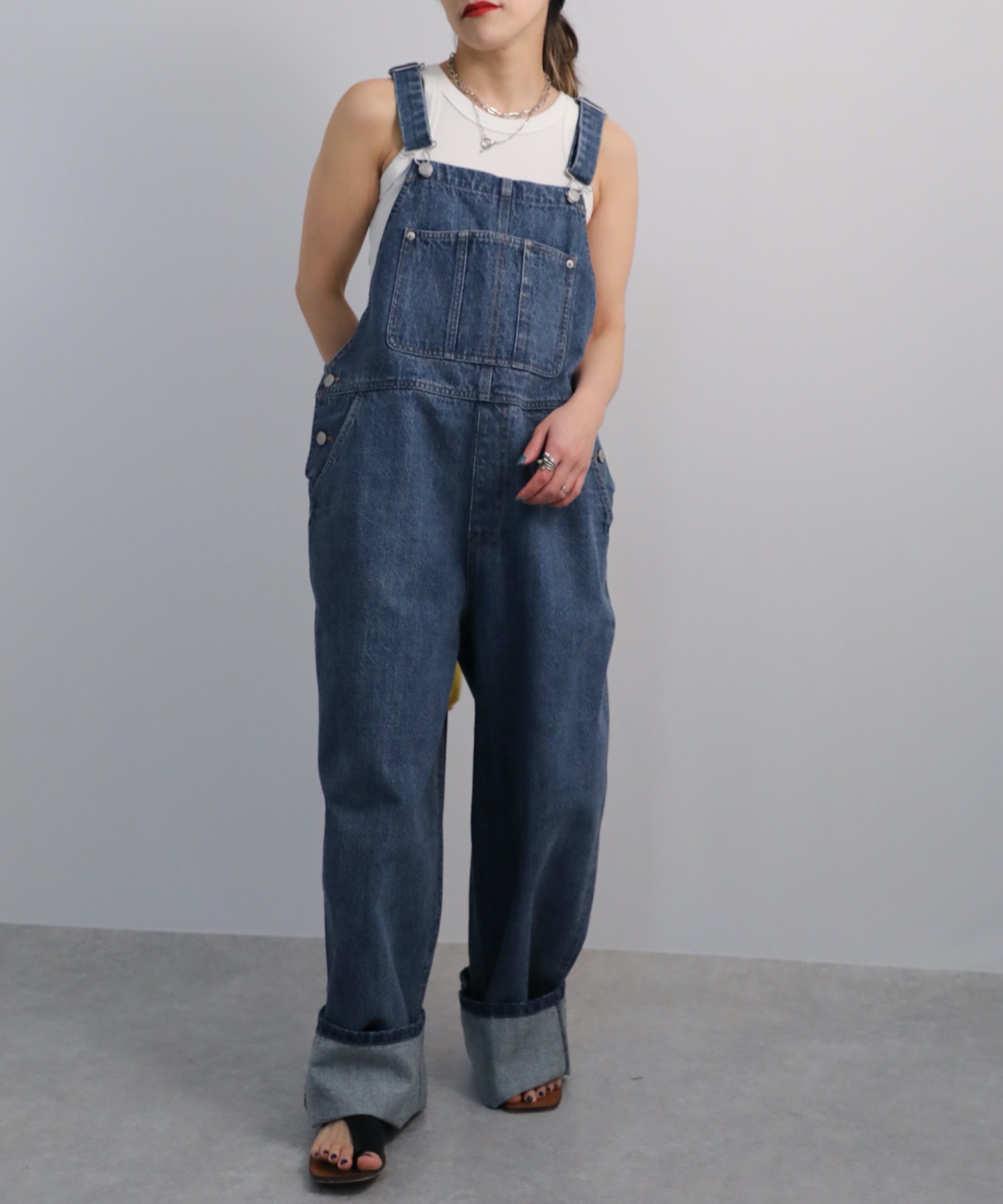 model:156cm  着用サイズ:FREE