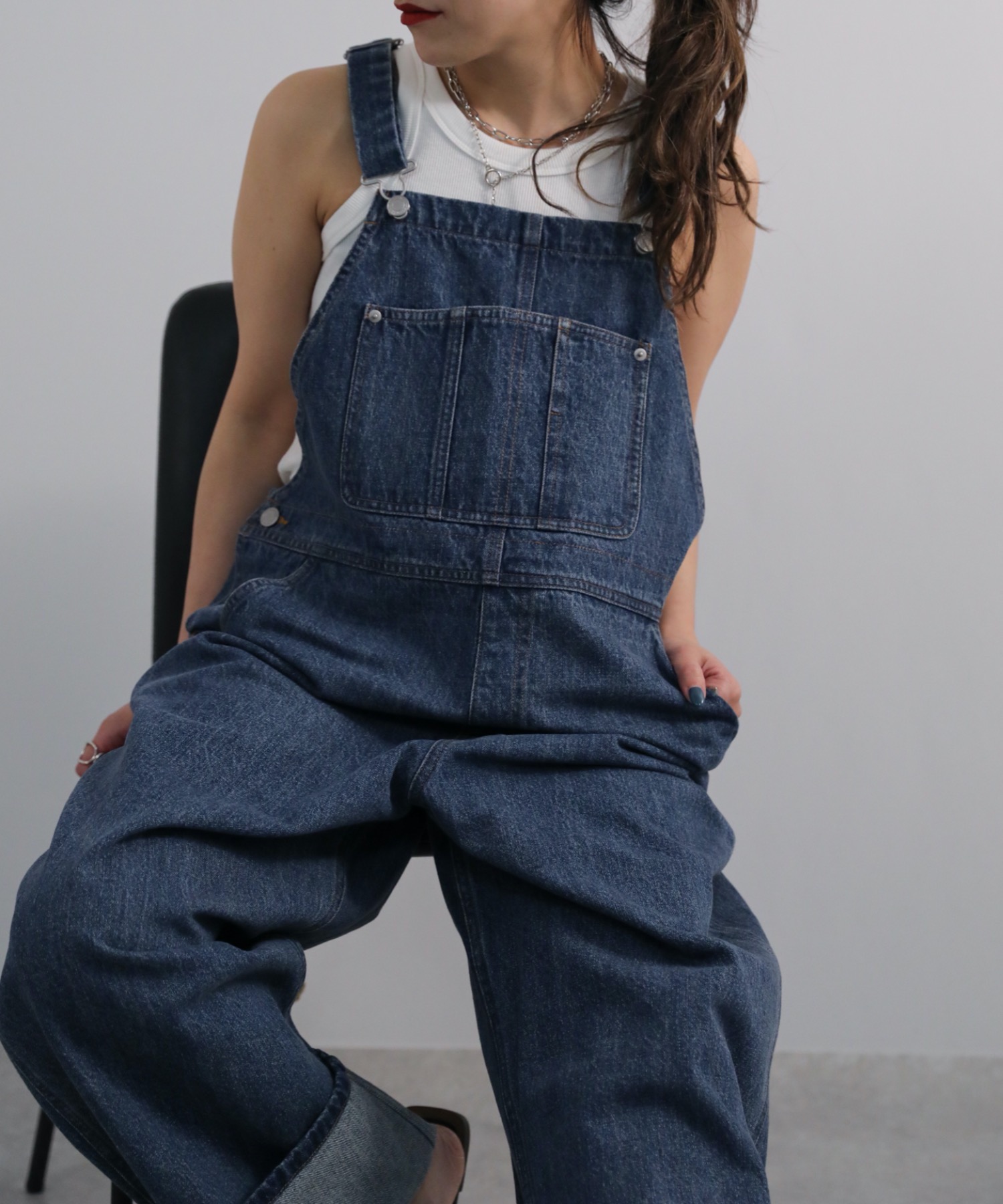 model:156cm  着用サイズ:FREE