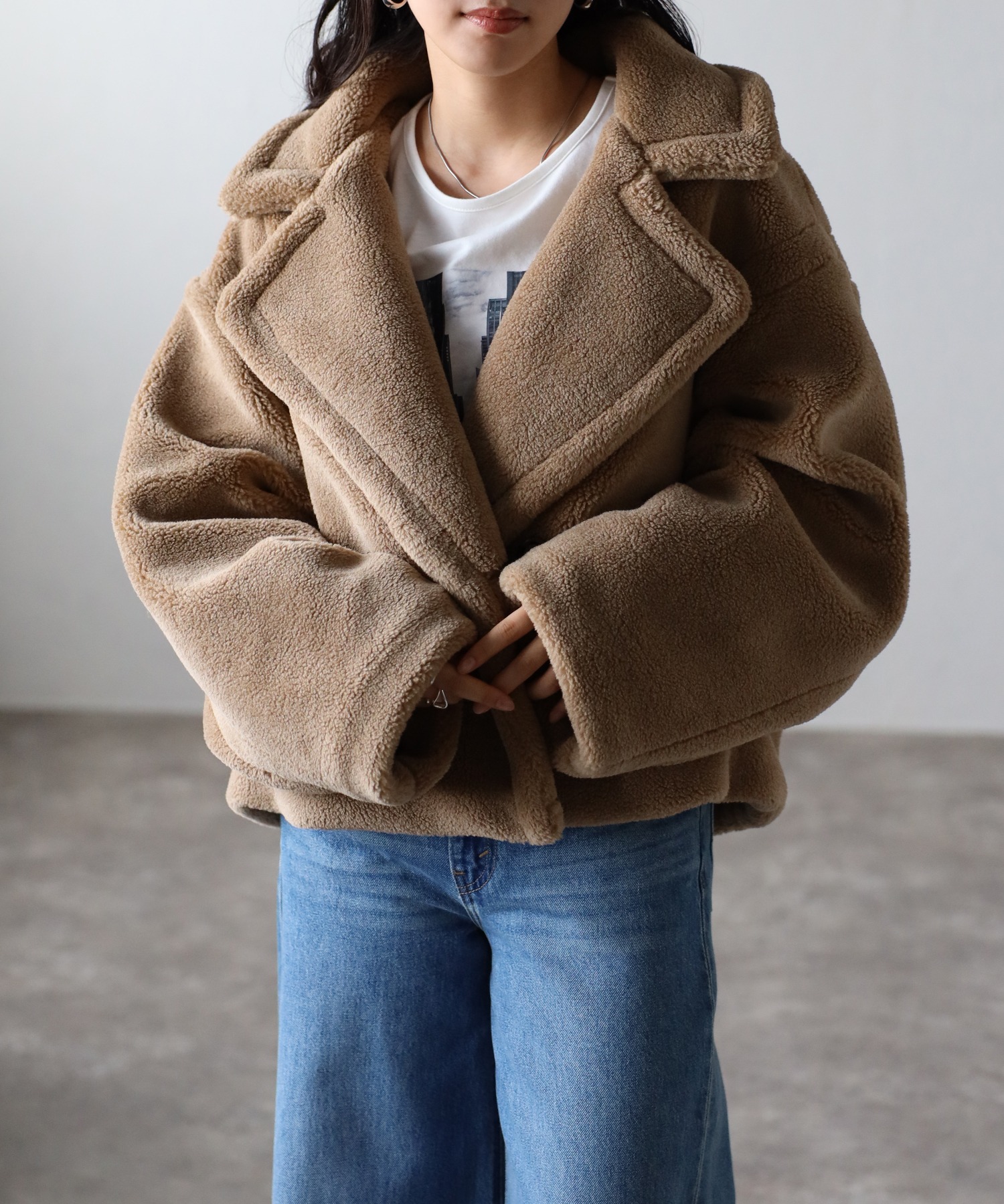 model：H158 着用サイズ：M