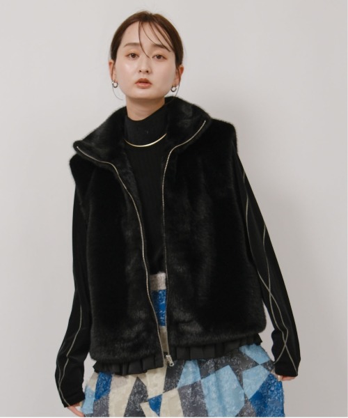 エコミンクファーベスト Palm Riche│Eimee Law & LHELBIE 公式