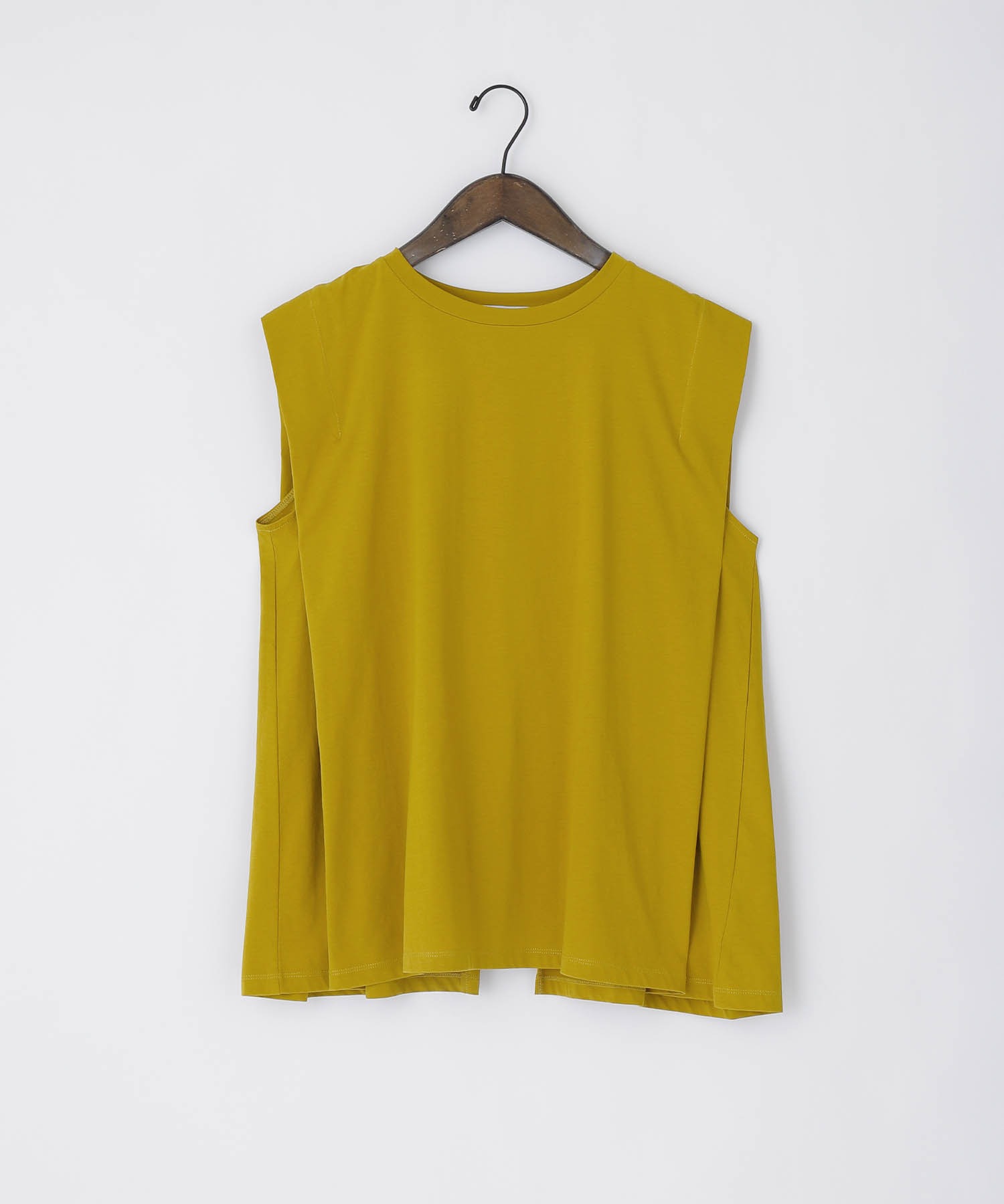 forksy.】肩タックバックシャンノースリーブTシャツ forksy.│MONO