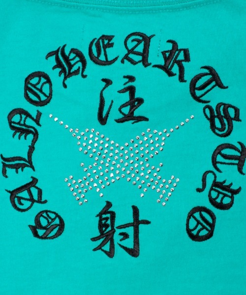 A'GEM/9 × .kom 『GALFY/ガルフィー』 ピカピカ注射器長袖Tシャツ