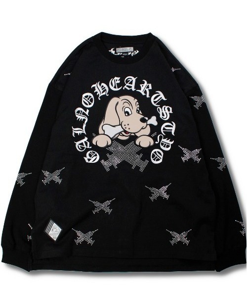 A'GEM/9 × .kom 『GALFY/ガルフィー』 ピカピカ注射器長袖Tシャツ