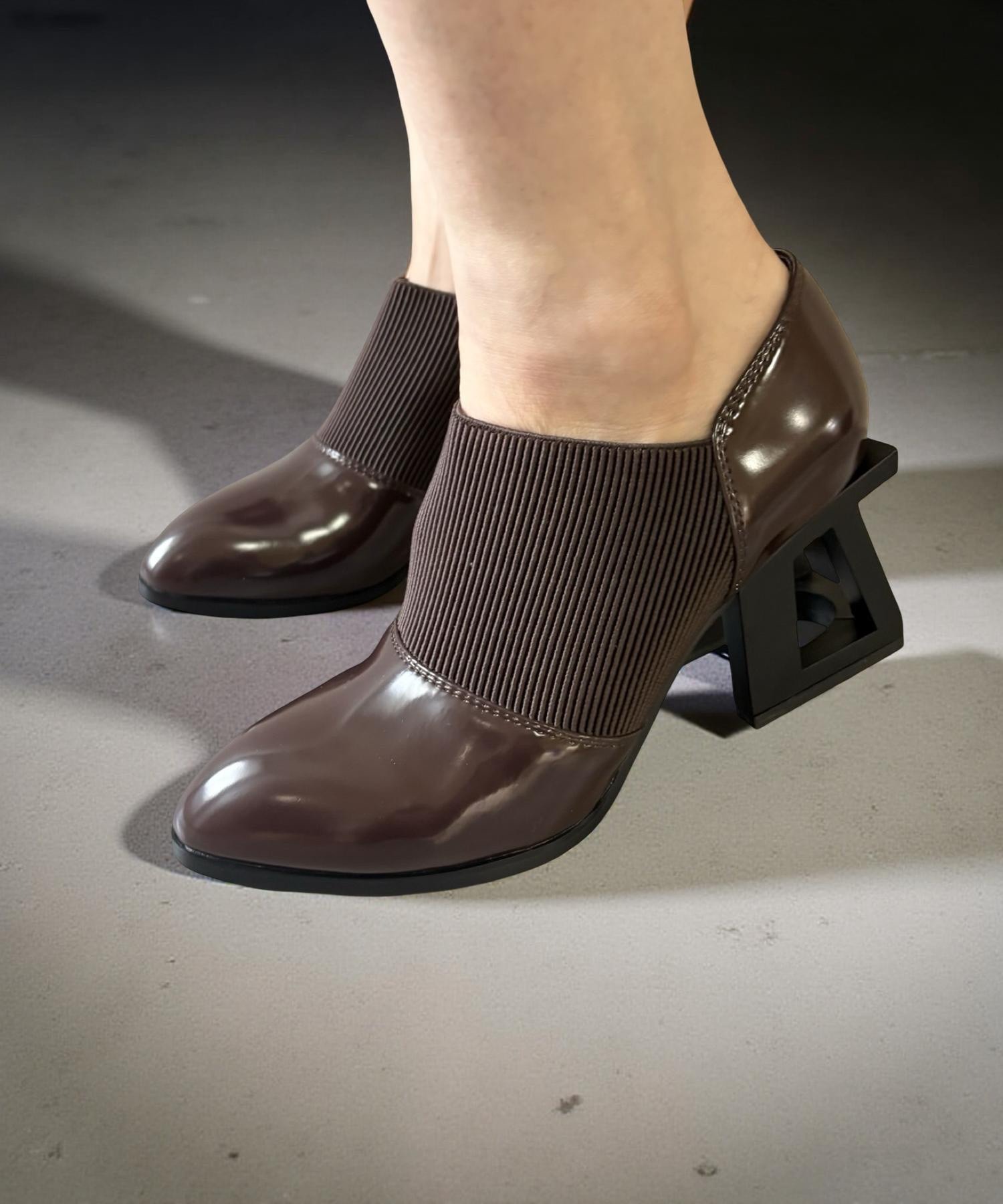 スクエアヒールゴアブーティ Jeffrey Campbell│Jeffrey Campbell