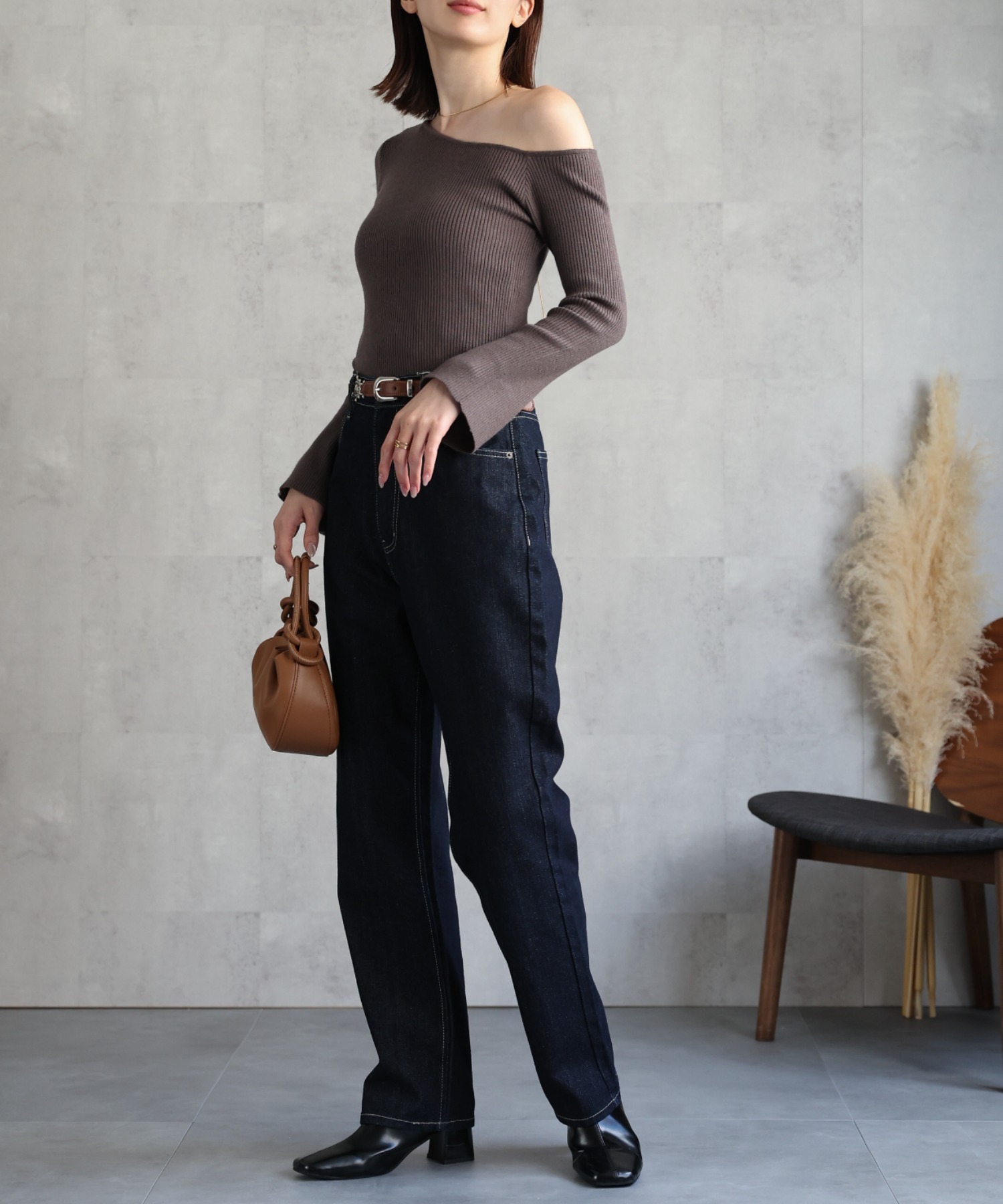model：162cm 着用サイズ：F