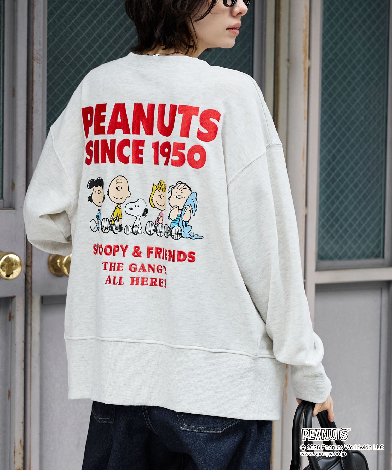【美品】ケイトスペード PEANUTS スヌーピー コラボ スウェット Mサイズ 新品 PEANUTS x kate spade ホワイトスウェット Mサイズ｜Yahoo!フリマ