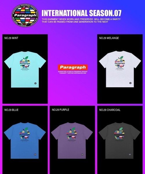 A'GEM/9 × .kom『paragraph/パラグラフ』Paragraph Apple Design