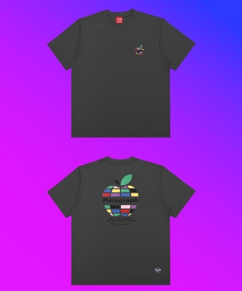 A'GEM/9 × .kom『paragraph/パラグラフ』Paragraph Apple Design T