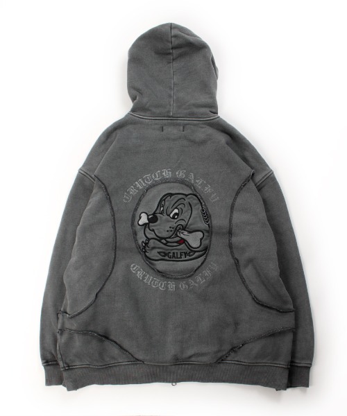 A'GEM/9 × .kom 『GALFY/ガルフィー』 穴の向こうにわんちゃんパーカー