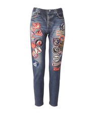 REBEL ROCK柄 リバーシブルスウェットパンツ