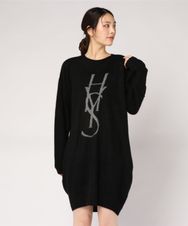ラクーンHYS LOGO編込ワンピース