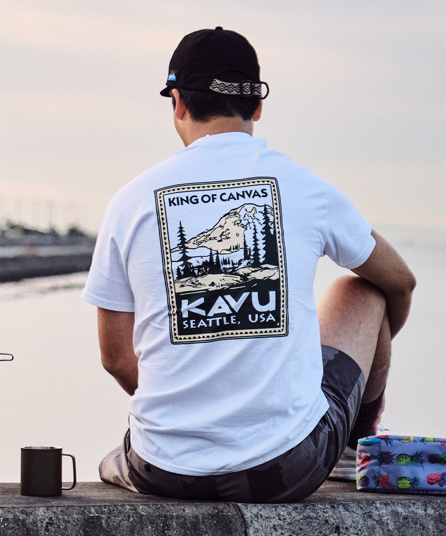 Kavu お得なキャンペーンを実施中 カブー Stamp スタンプtシャツ Tee