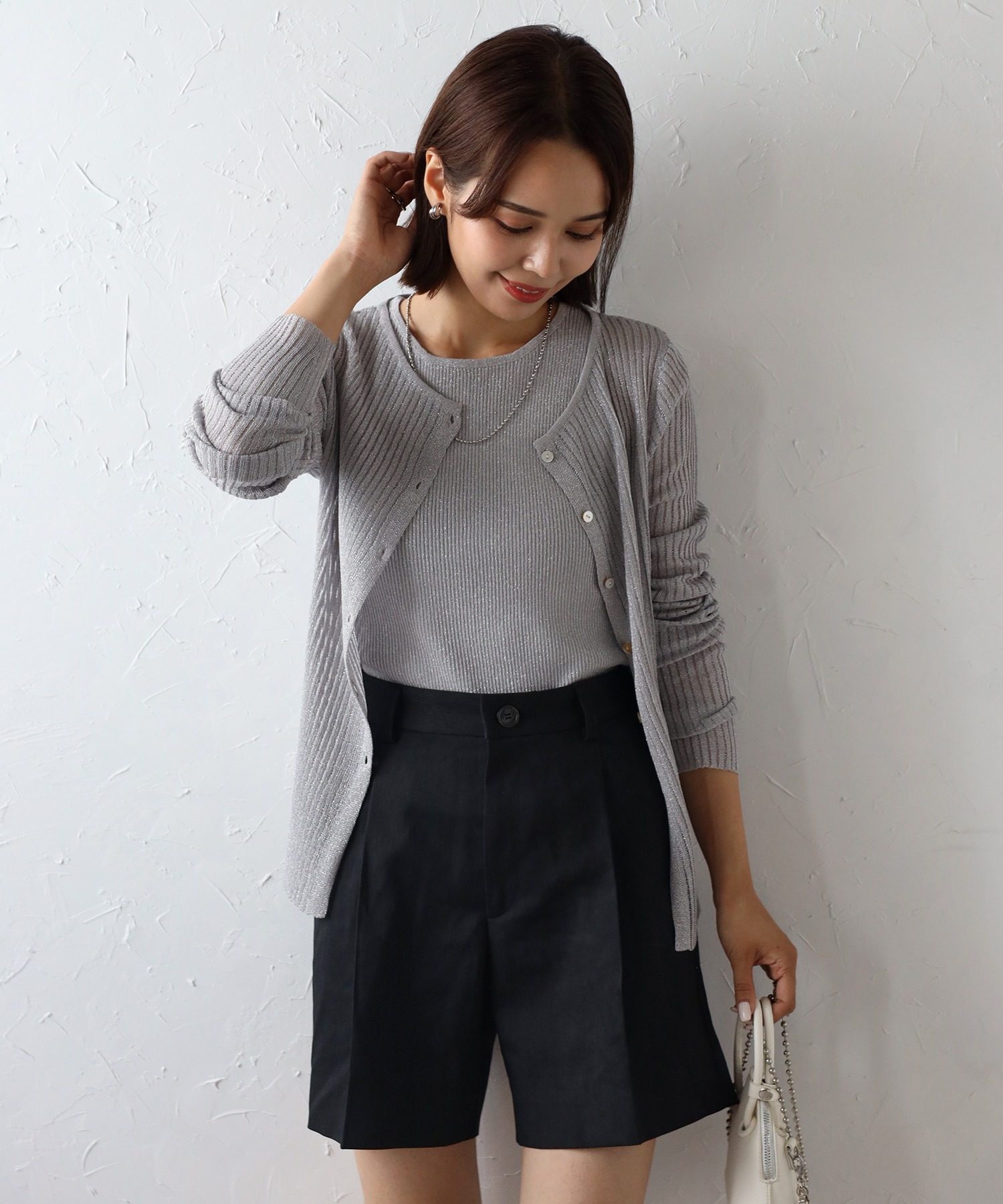 model：H154 着用サイズ：FREE