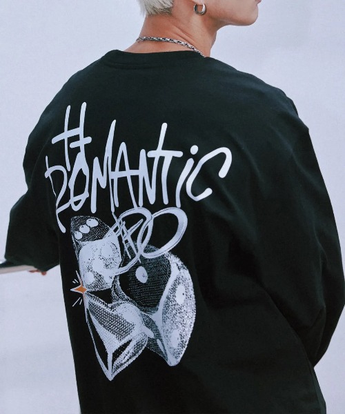 tシャツ A'GEM/9 × .kom 「ROMANTIC CROWN/ロマンティック クラウン」 ROMANTIC DICE L/S/ロマンティック A'GEM/9 × .kom 『ROMANTIC CROWN/ロマンティック クラウン
