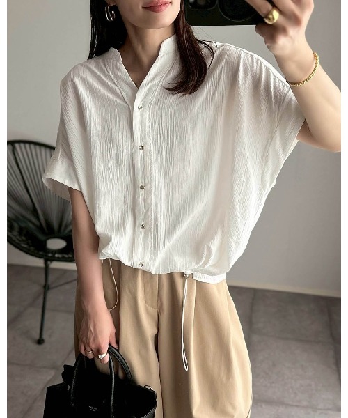 シアードロストヘム2wayブラウス Emma Taylor│STYLEDOOR スタイルドア