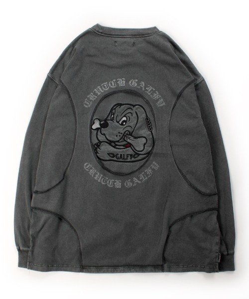 A'GEM/9 × .kom 『GALFY/ガルフィー』 穴の向こうにわんちゃんロンTee