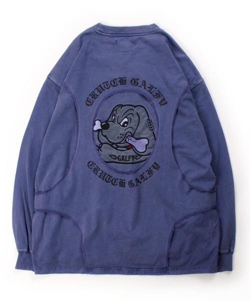 A'GEM/9 × .kom 『GALFY/ガルフィー』 穴の向こうにわんちゃんロンTee