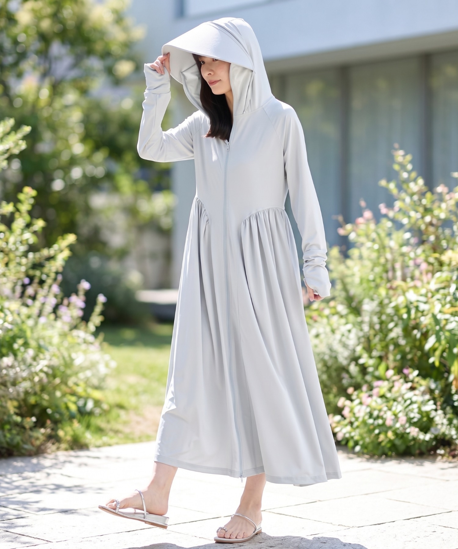 model：156cm 着用サイズ：FREE
