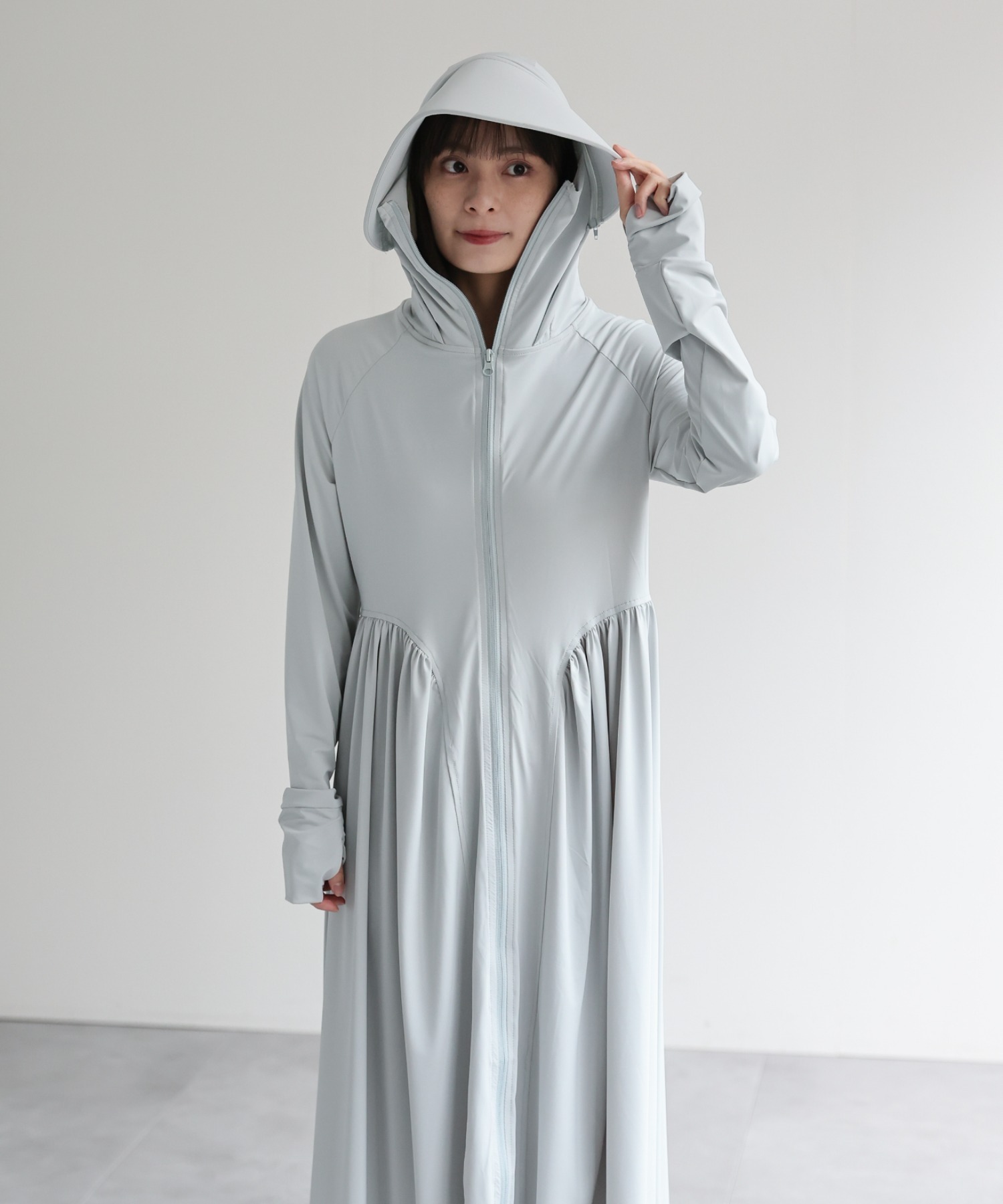 model：156cm 着用サイズ：FREE