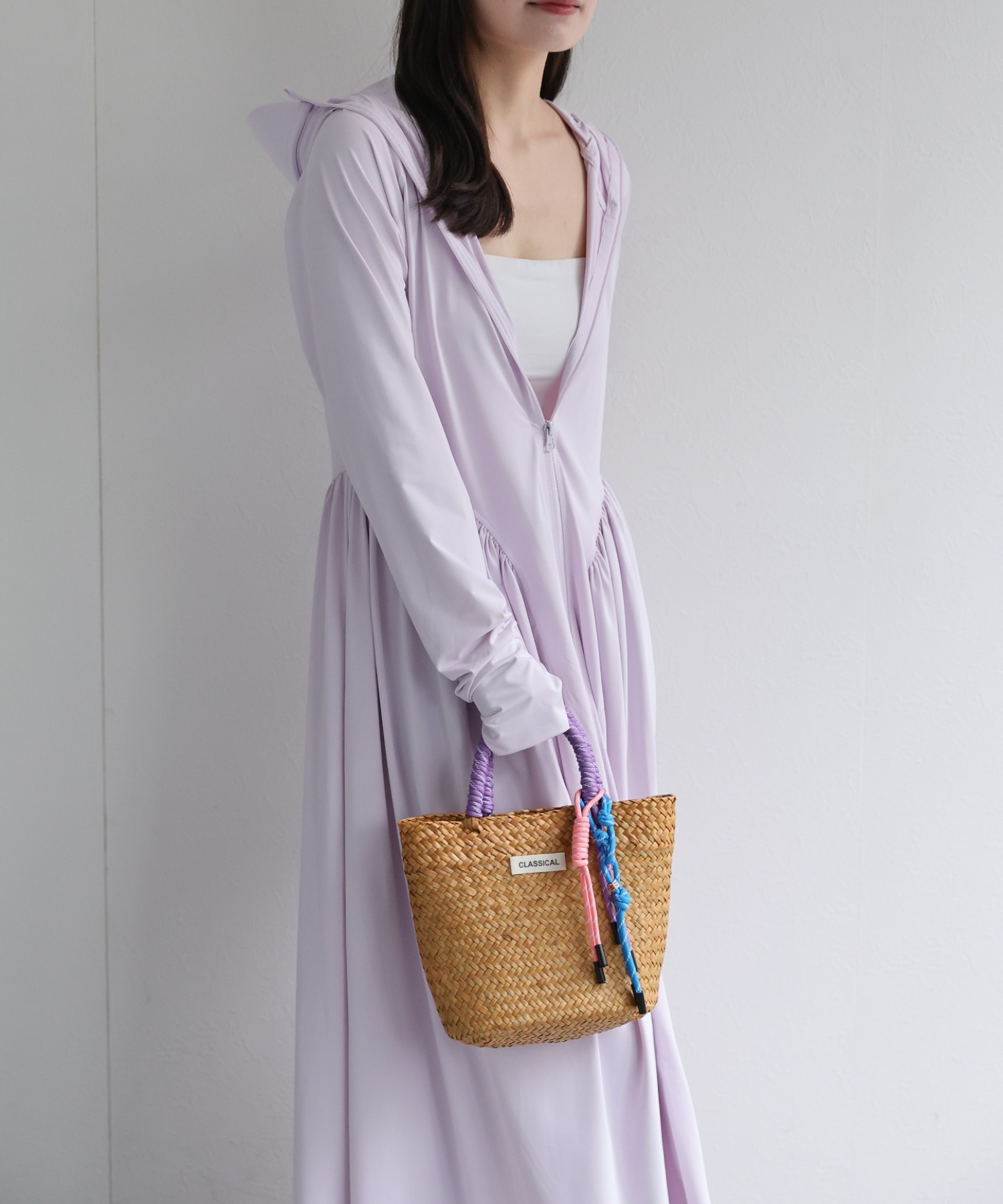 model：156cm 着用サイズ：FREE