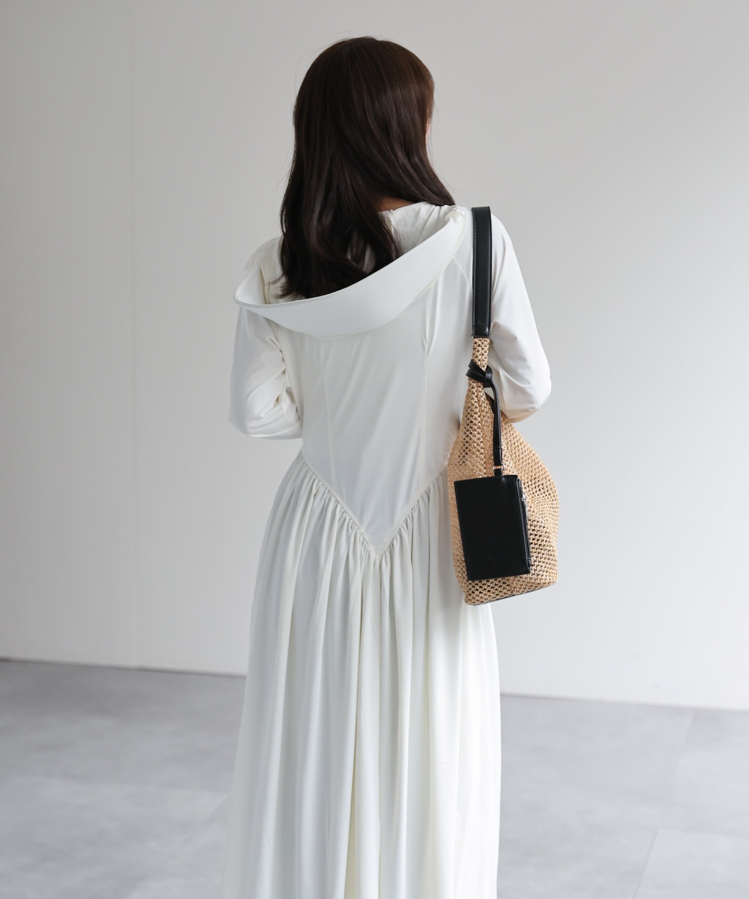 model：156cm 着用サイズ：FREE