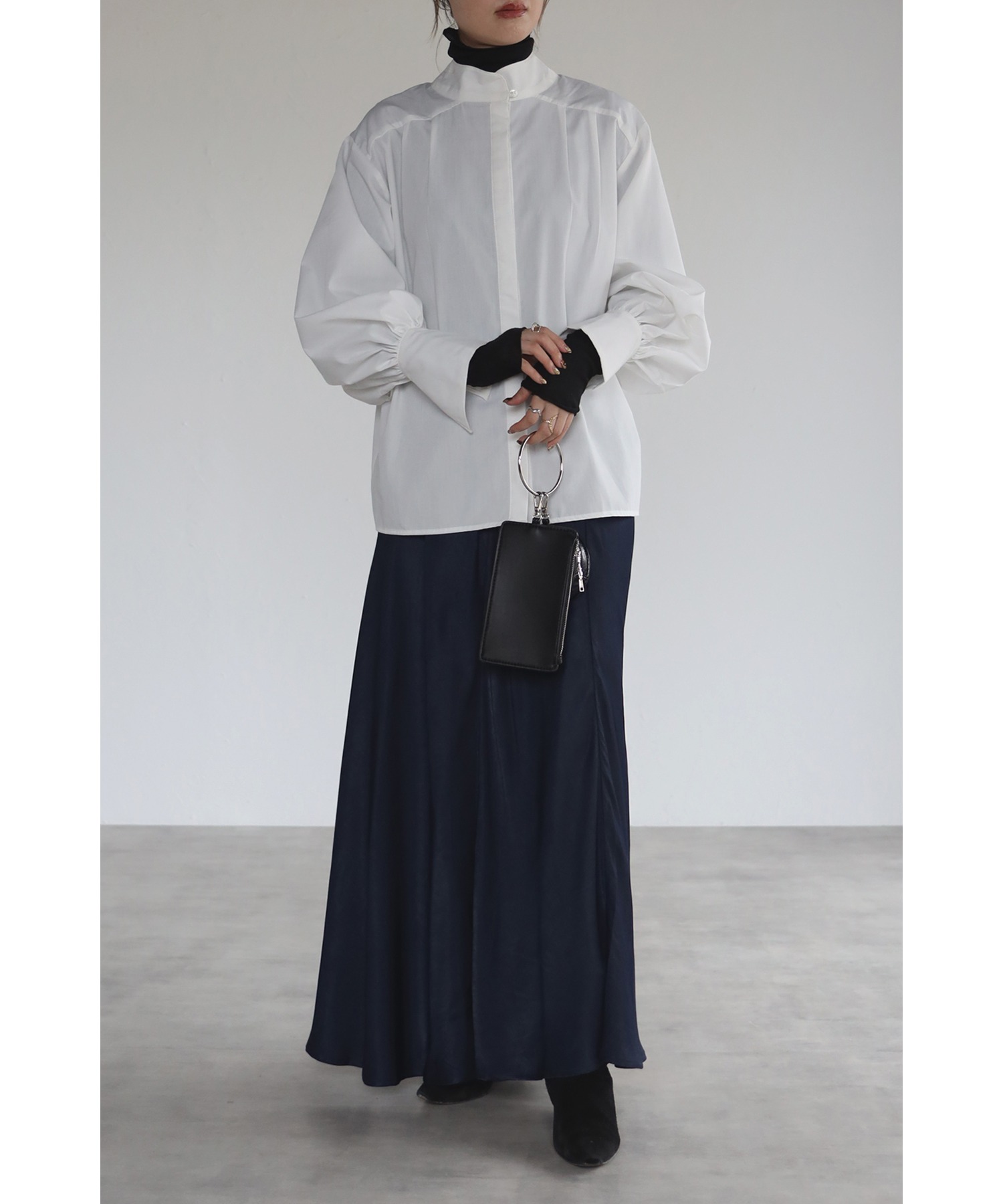 model：H158 着用サイズ：FREE