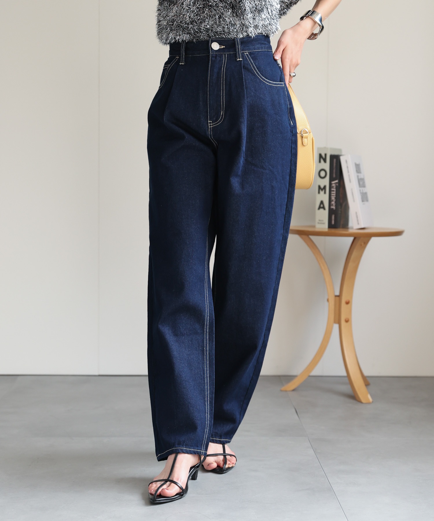 model：162cm 着用サイズ：L