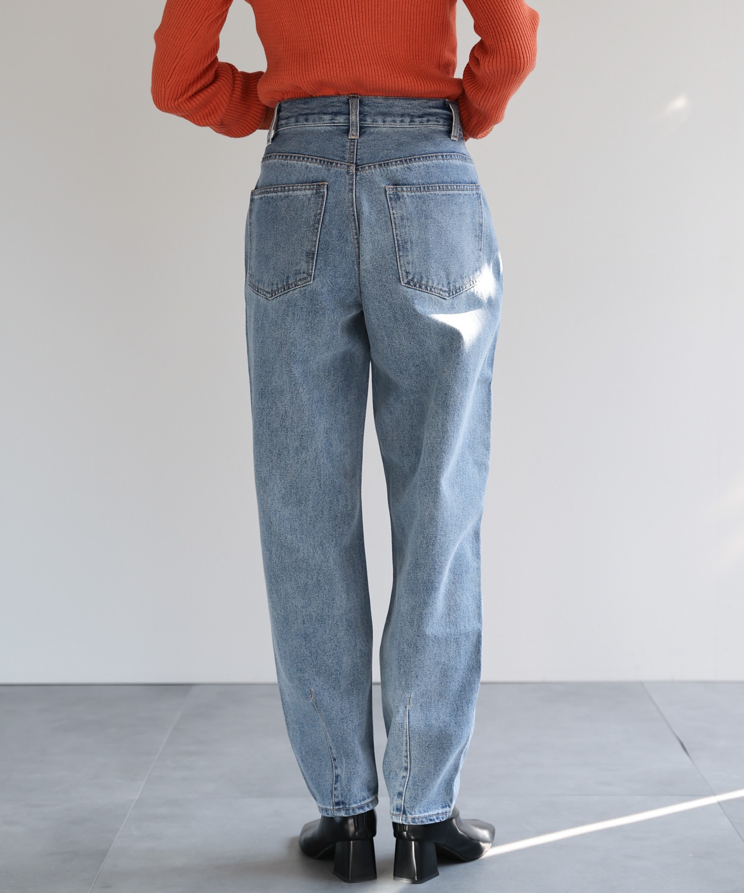 model：162cm 着用サイズ：L