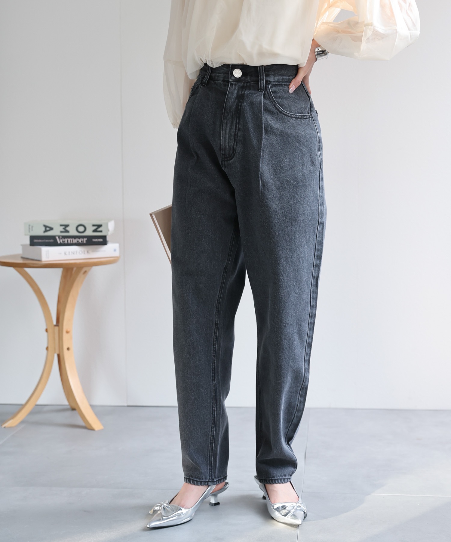 model：162cm 着用サイズ：L