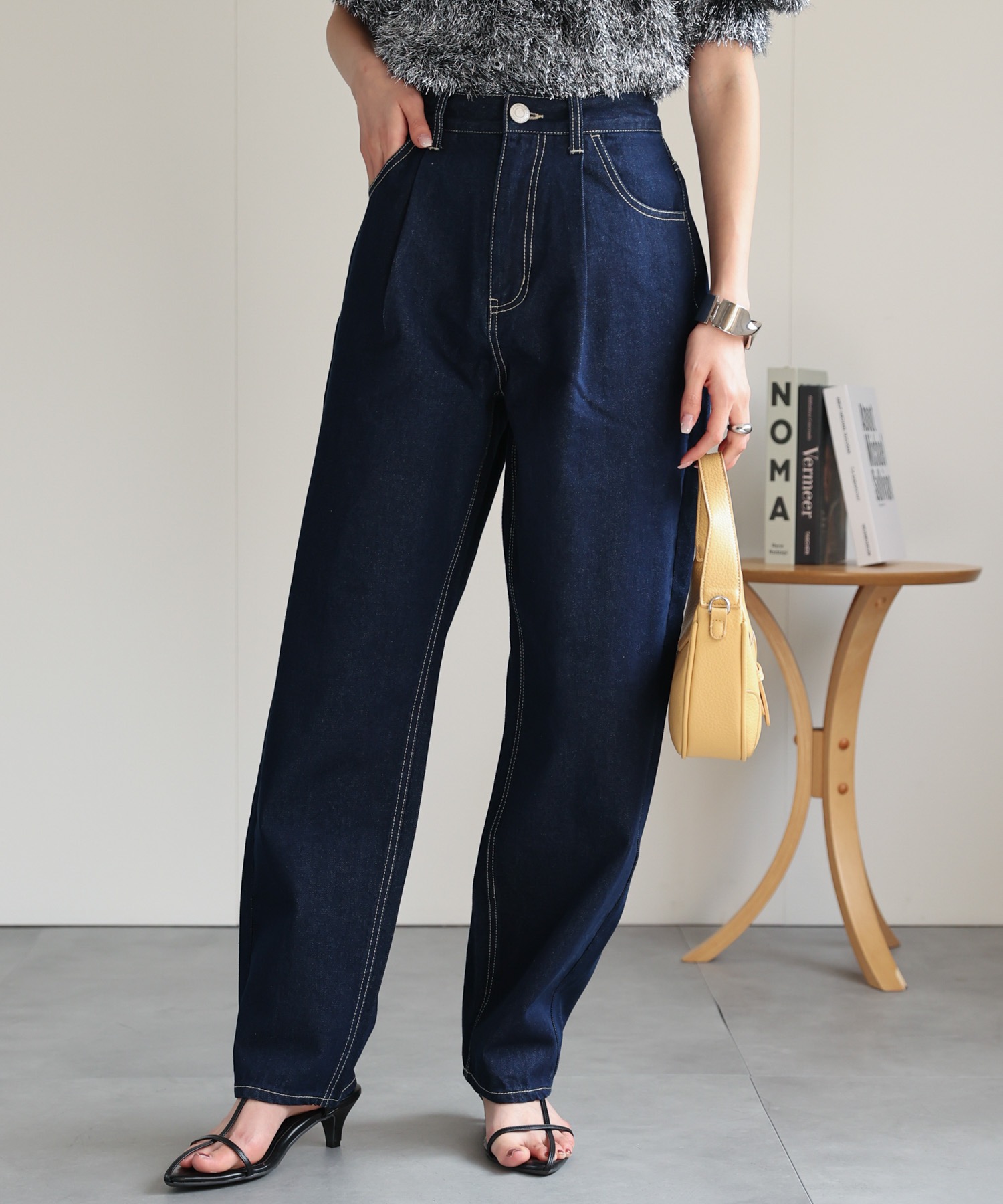 model：162cm 着用サイズ：L