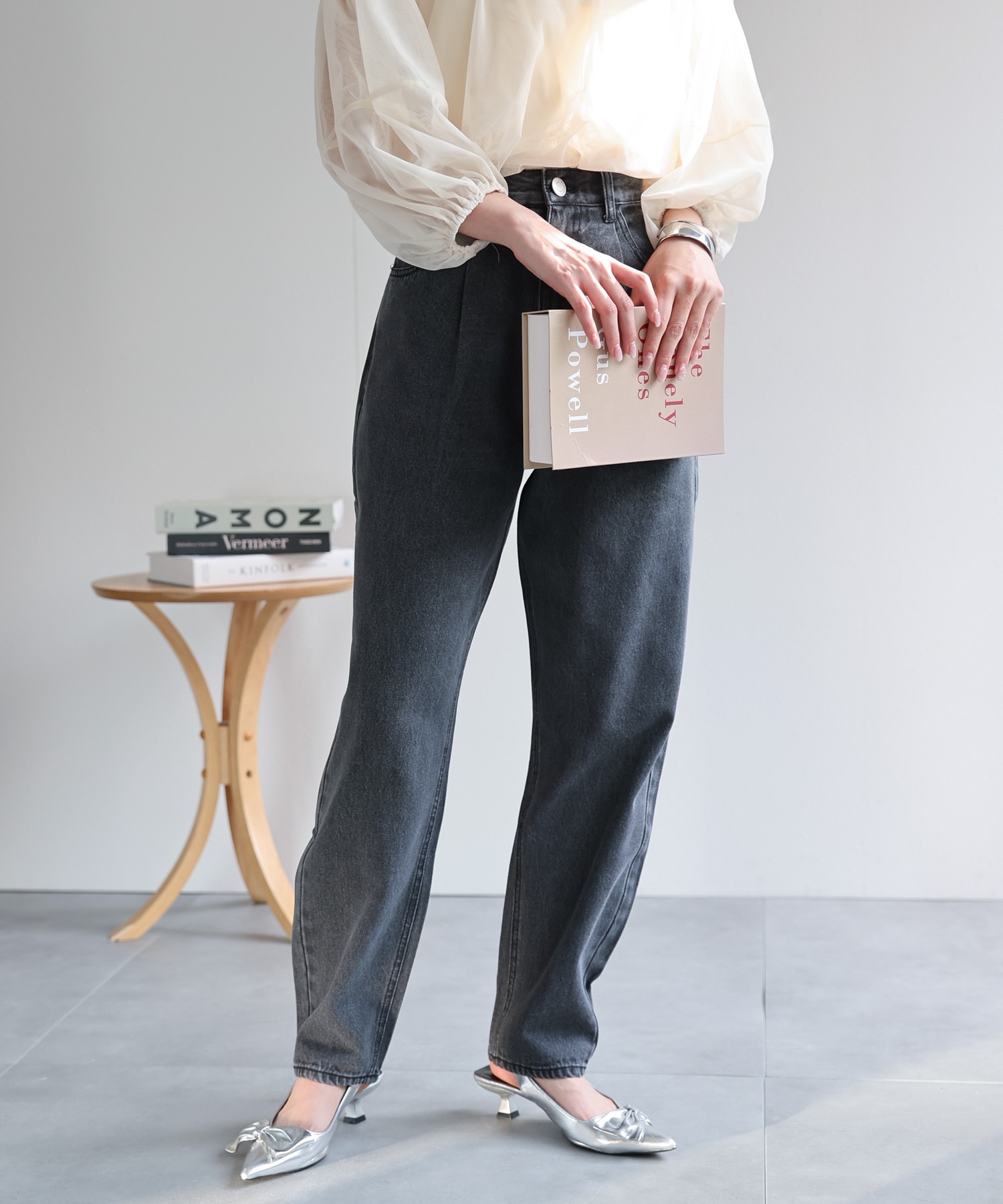model：162cm 着用サイズ：L