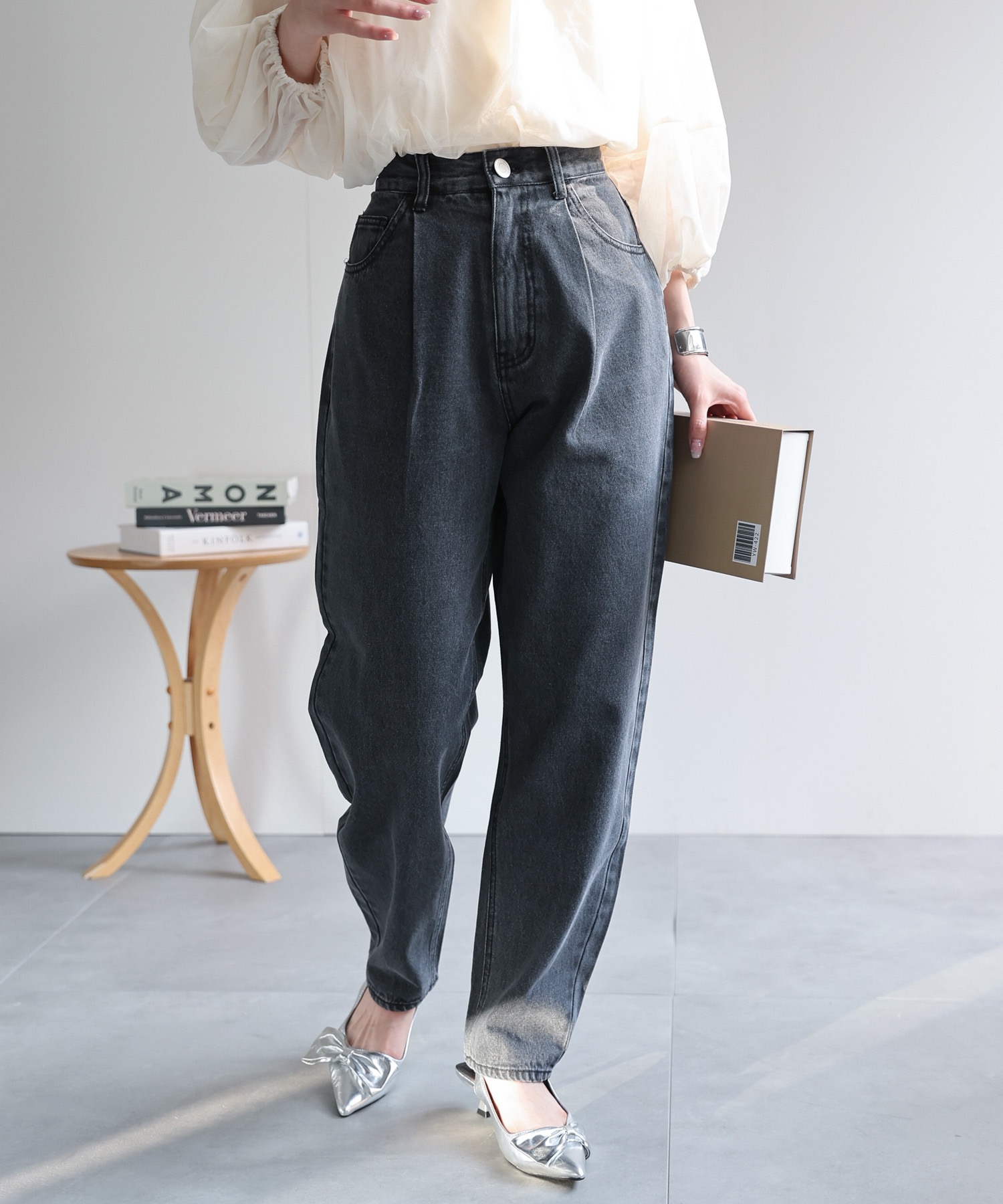 model：162cm 着用サイズ：L